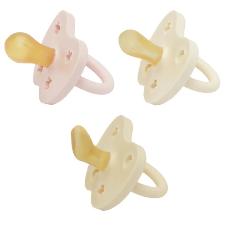 Trial Trio-Pack Natural Rubber Pacifiers