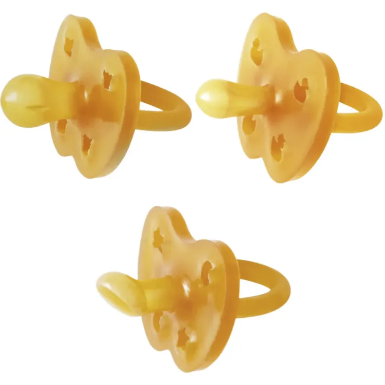 Trial Trio-Pack Natural Rubber Pacifiers