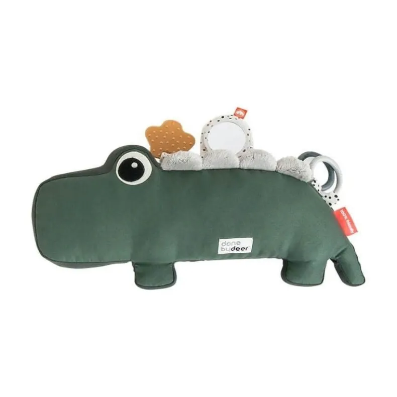 Tummy Time Activity Toy Croco Green