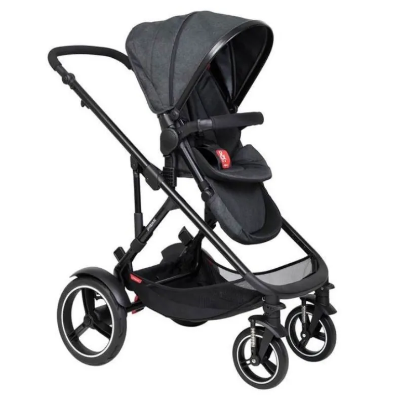 VOYAGER Inline Buggy Stroller - Black