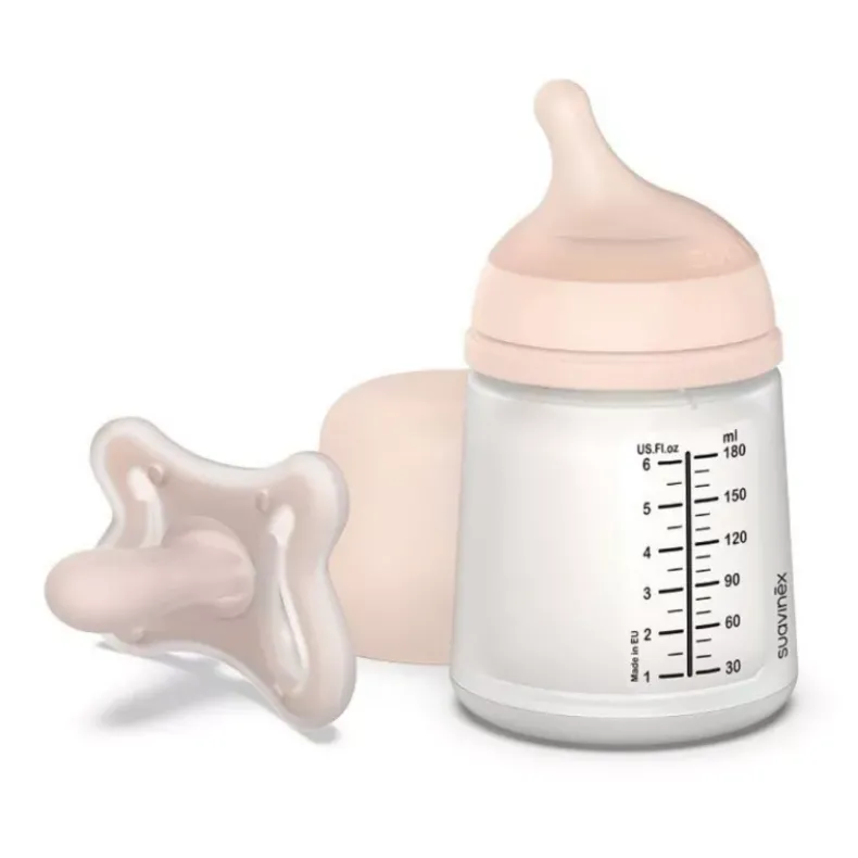 Zero Zero Newborn Set - Anti-Colic Bottle and Pacifier